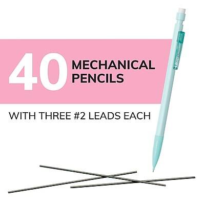40 Mechanical Pencils with Three #2 Leads Each