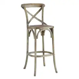 Modway - Gear Bar Stool - Gray