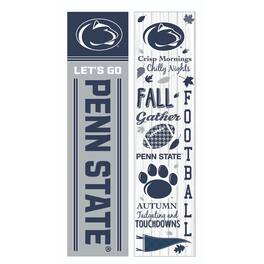 Evergreen Enterprises - Penn State Nittany Lions 47" Double Sided Fall Leaner Fan Sign - Multicolor