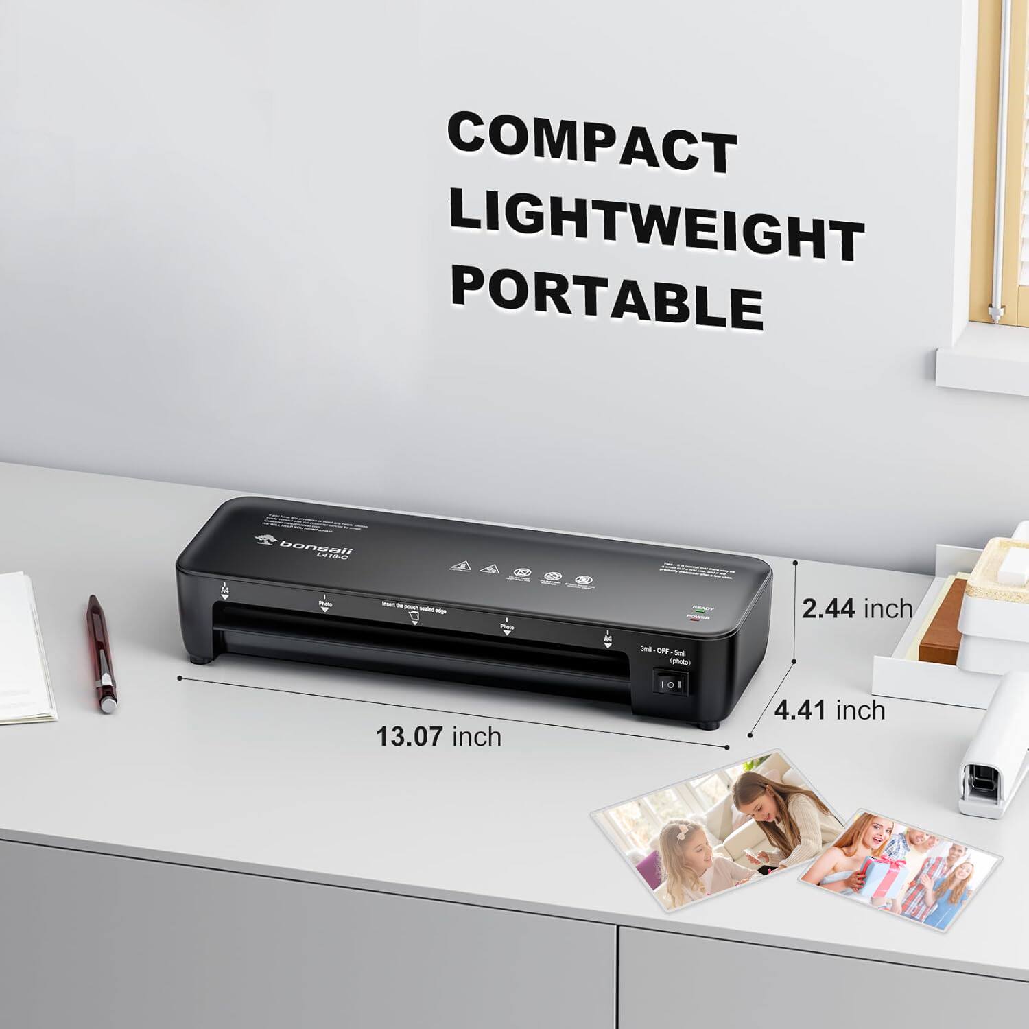 COMPACT LIGHTWEIGHT PORTABLE

boneall L21820

2.44 inch

13.07 inch

4.41 inch