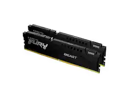 Kingston - 64GB (2 x 32GB) 288-Pin PC RAM DDR5 5600 (PC5 44800) Memory (Desktop Memory) Model KF556C40BBK2-64 - Black