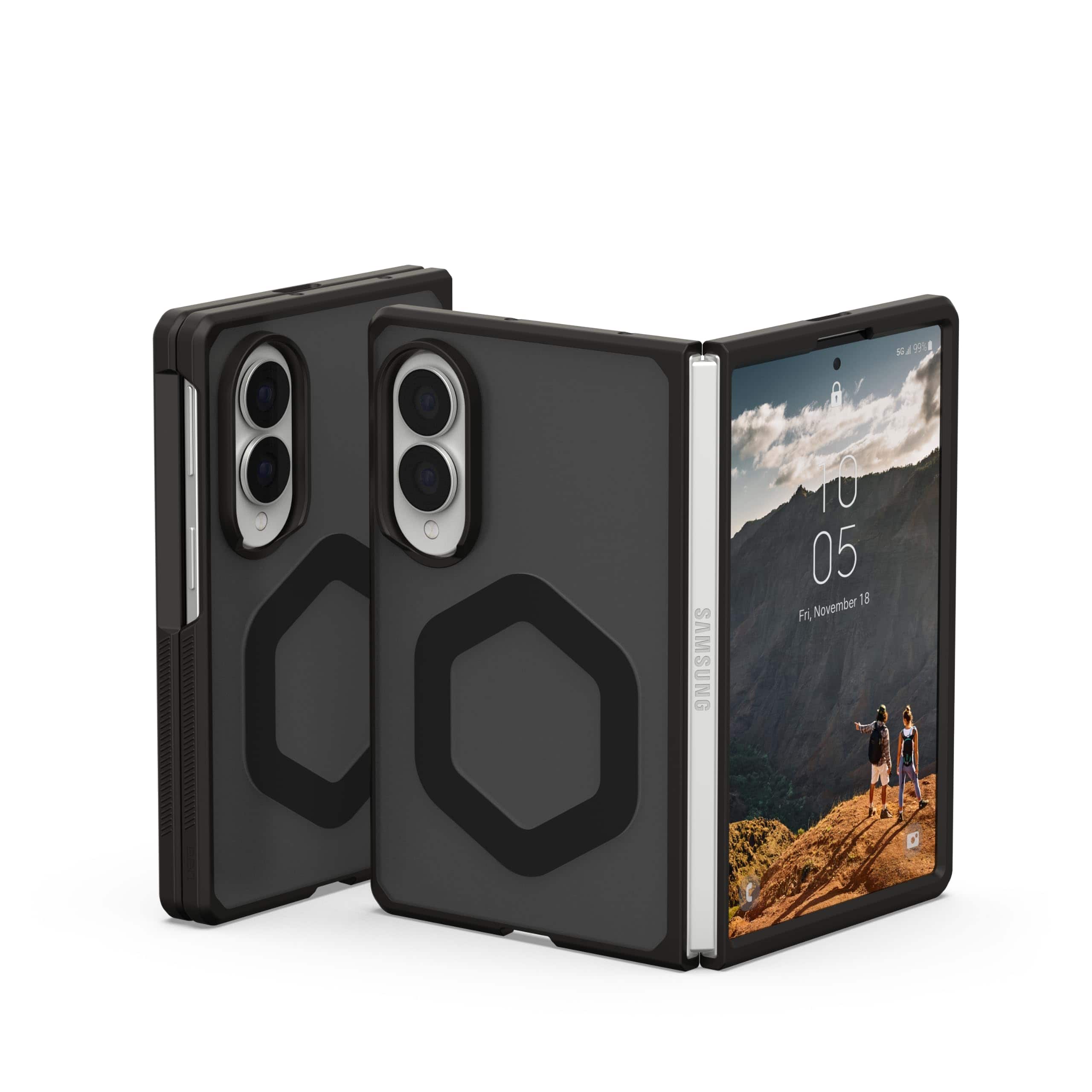 UAG - Designed for Samsung Galaxy Z Fold8 Case, Magnetic Charging, Mouve - Ash