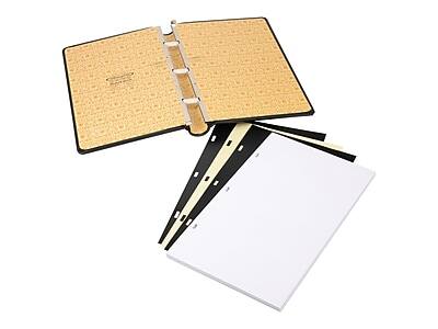 Alt View 3. Wilson Jones - Wilson Jones Minute Record Book, 8.5"W x 14"H, Black (W0395-31) - Black.