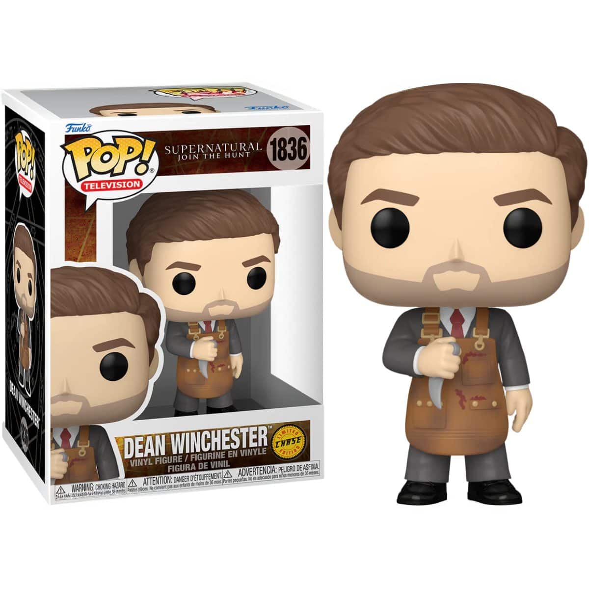 Funko Pop! Supernatural: Dean Winchester #1836 Chase Variant