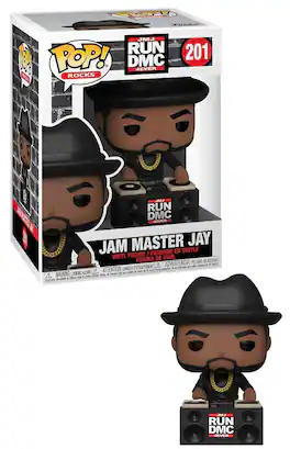 Run-DMC Funko POP Vinyl Figure | Jam Master Jay - Black