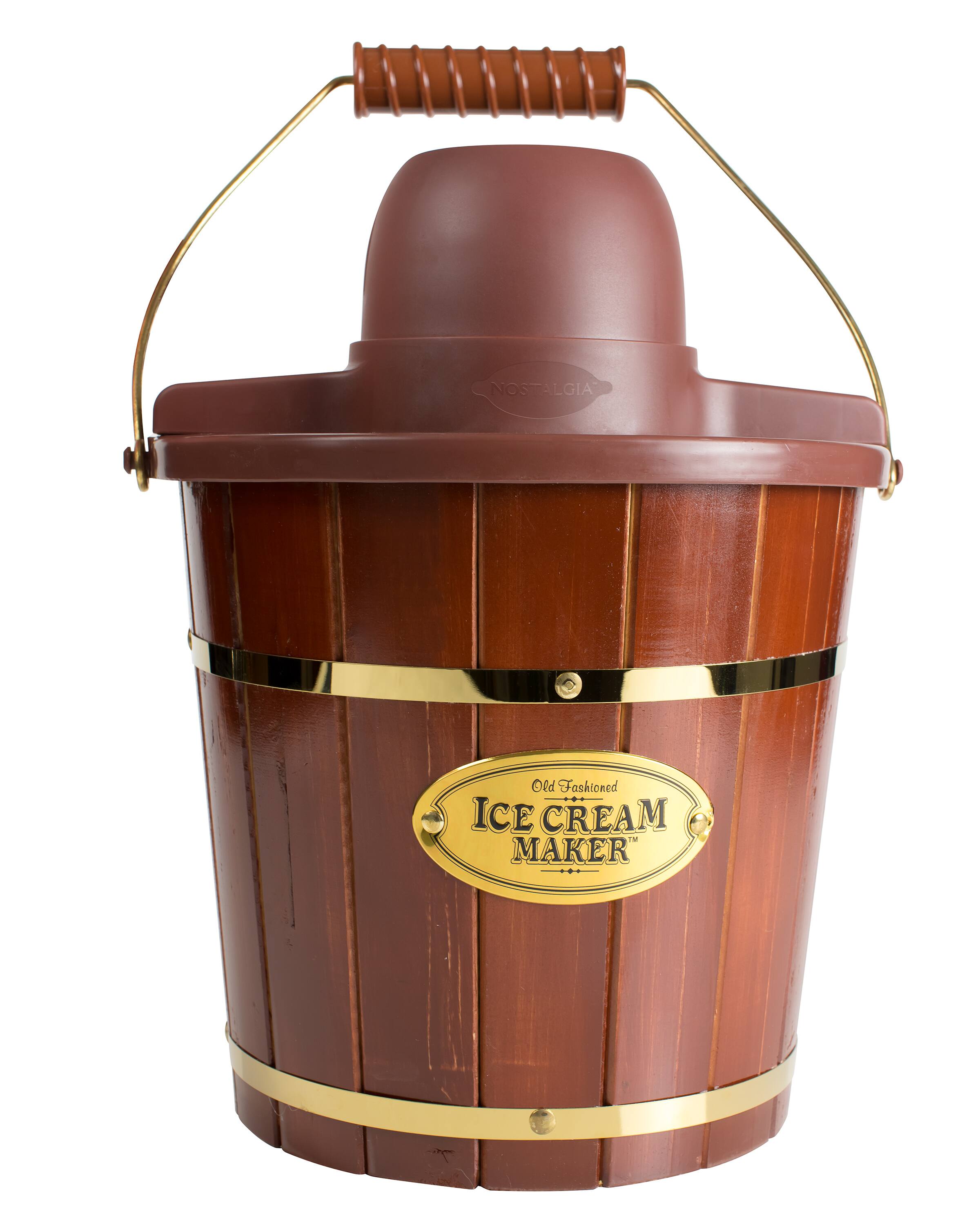 Nostalgia Old Fashioned Ice Cream Maker