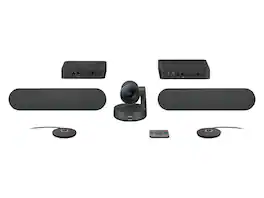 Logitech - Rally Plus Video Video Conference System for large to extra large rooms | 960-001225 - Graphite