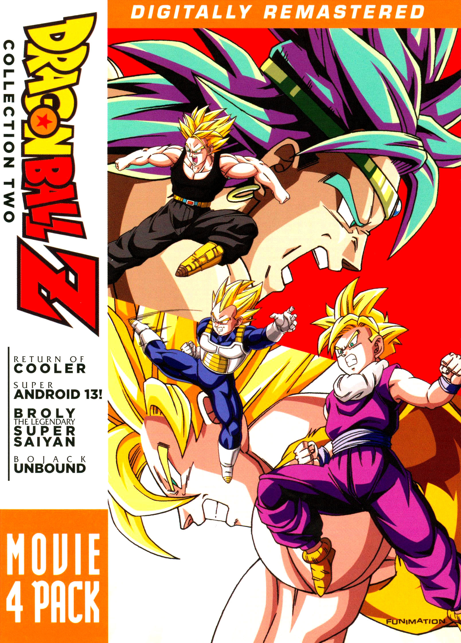 DragonBall Z: Movie 4 Pack Collection Two [4 Discs] - Best Buy