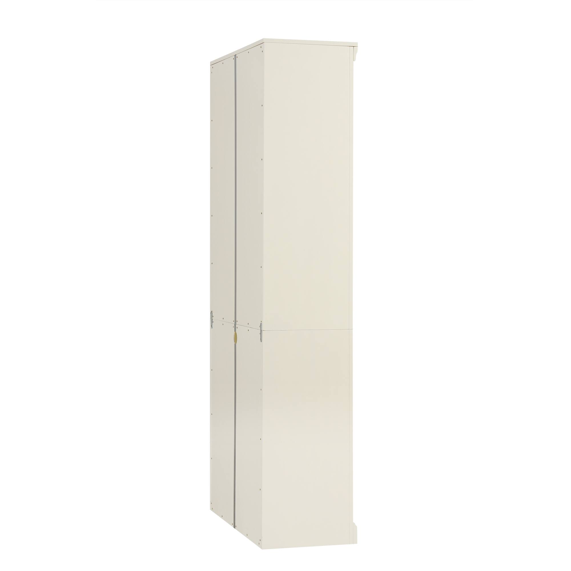 Alt View 9. Tiramisubest - Tall Wood Bookcase with light strip,5-Tier Decor Bookshelves with Adjustable Shelves,Free Standing Storage Shelves,Beige - Beige+Cream,Beige+yellow.