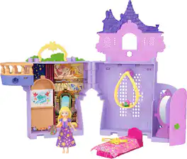 Mattel - Disney Princess Storytime Stackers: Rapunzel Playset - COLLECTIBLES - Multicolor