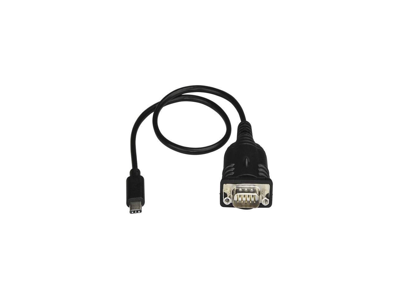 Alt View 1. StarTech.com - StarTech ICUSB232C USB-C to RS232 DB9 Adapter, Bus-Powered, Win/Mac/Linux Compatible.