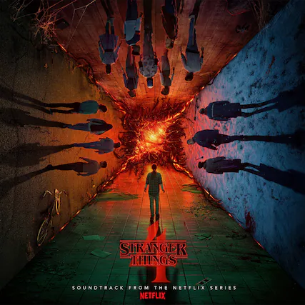 STRANGER THINGS
SOUNDTRACK FROM THE NETFLIX SERIES
NETFLIX