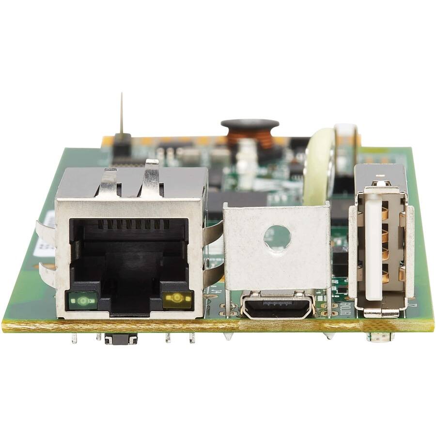 Alt View 5. Tripp Lite - Eaton Tripp Lite Series WEBCARDLXMINI Network Card for Select UPS Systems, TAA - 1 x Network (RJ-45) Port(s) - USB - Black.