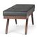 Alt View 19. Simpli Home - Chanelle Mid Century Ottoman Bench - Distressed Black.