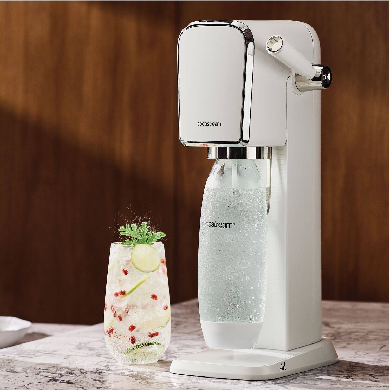 Alt View 16. SodaStream - Art Sparkling Water Maker - White.