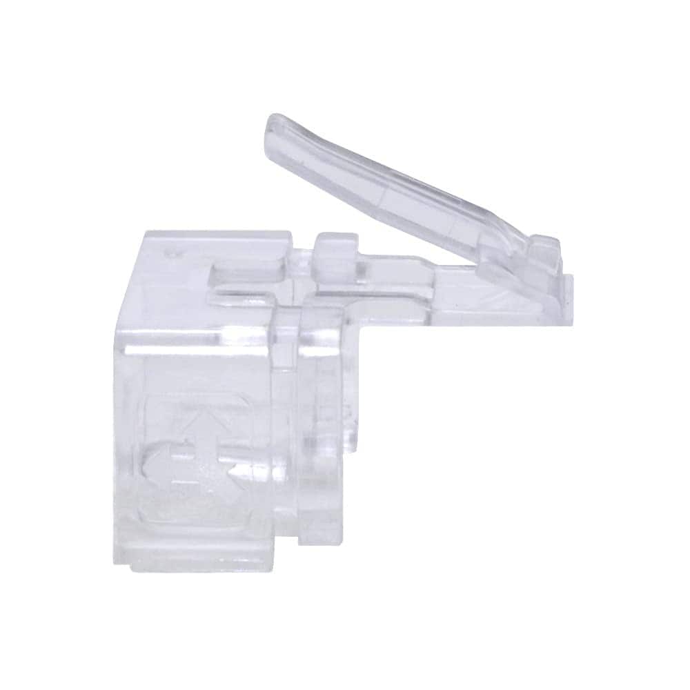 ACJPR - RJ45 Pass-Through Connectors for Cat5e and Cat6 Ethernet Cables, 50-Pack