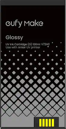 cufy Make Glossy UV Ink Cartridge (G) 100ml V72A0
Use with Anker UV printer