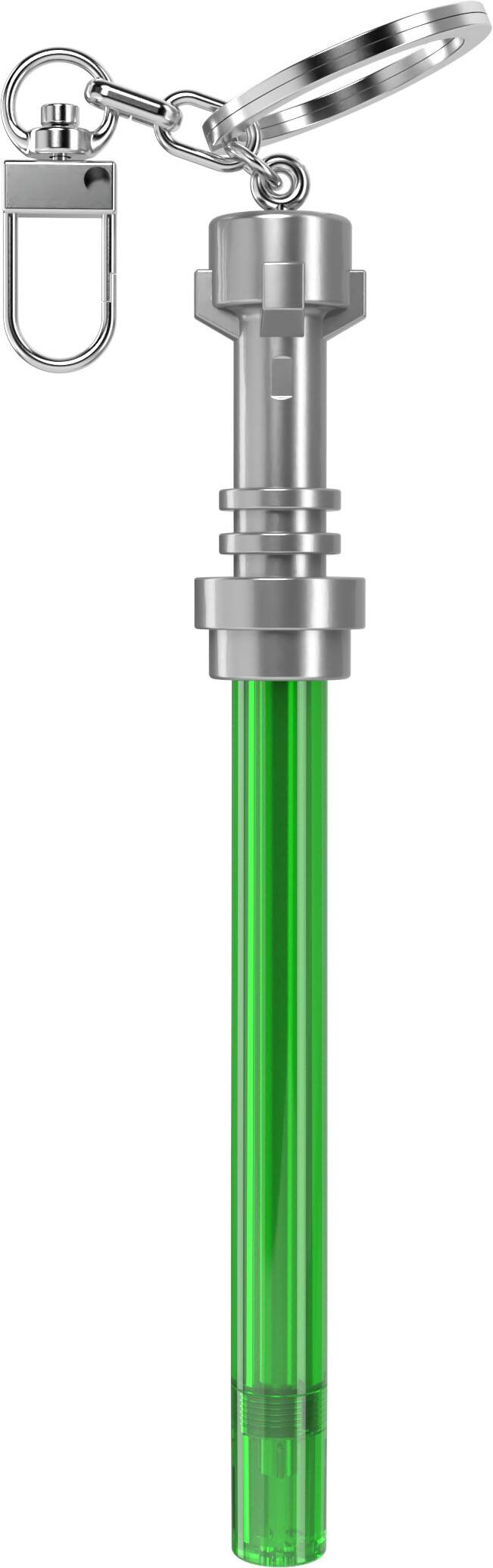 Alt View 1. Santoki - LEGO Star Wars Lightsaber Gel Pen With Clip And Key Ring- Lime.