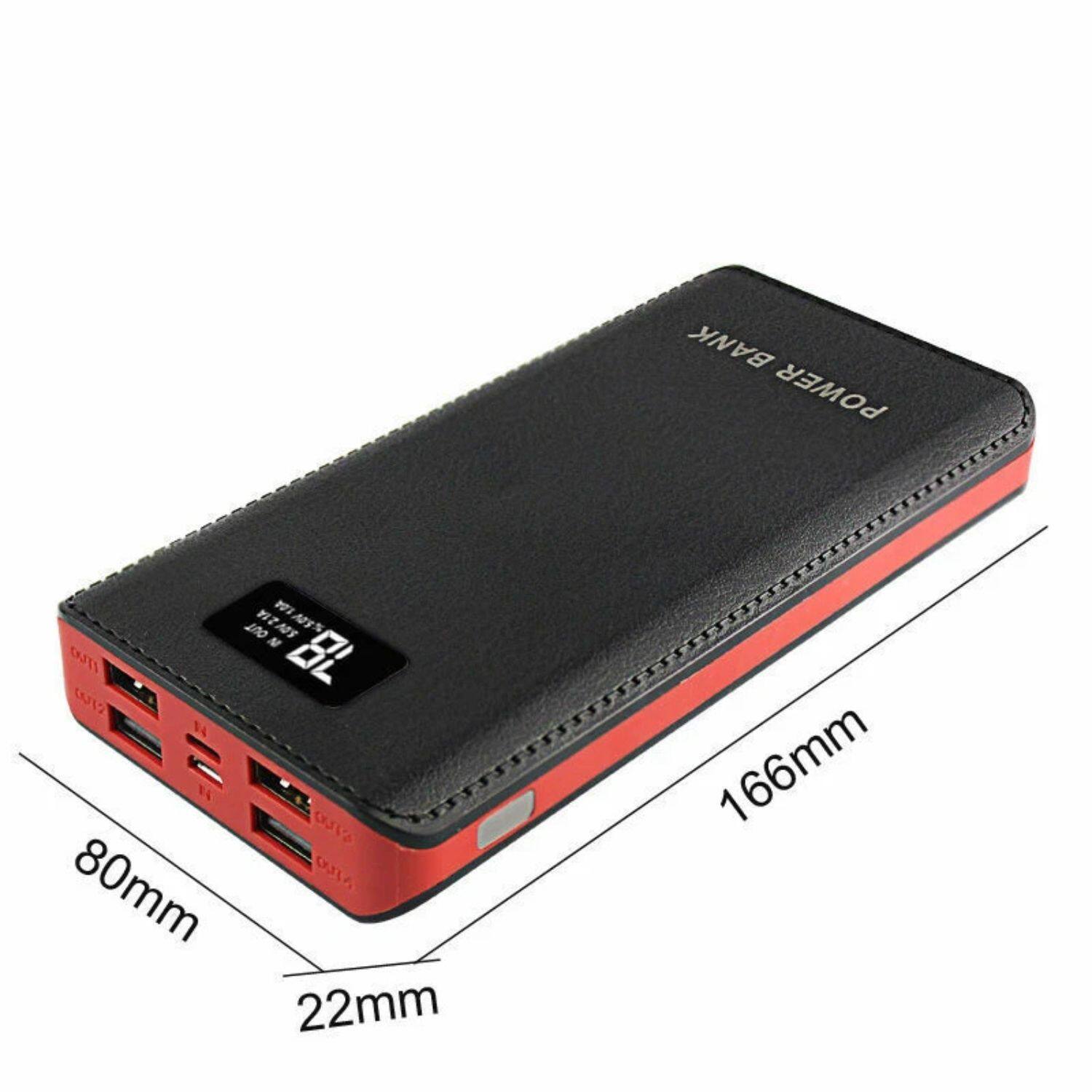 POWER BANK  
10000mAh  
166mm x 80mm x 22mm