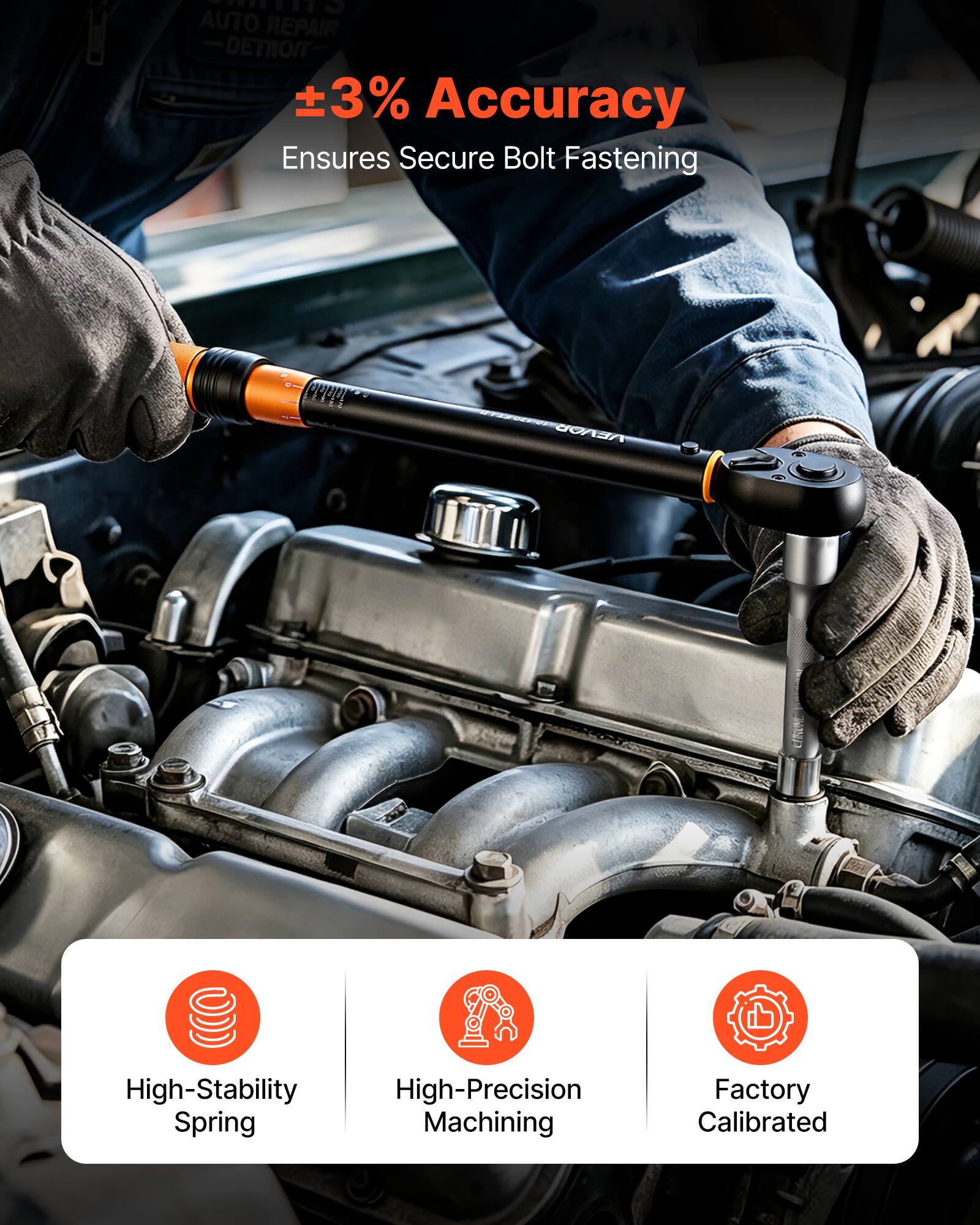 AUTO REPAIR DETROIT

±3% Accuracy
Ensures Secure Bolt Fastening

AENOD High-Stability High-Precision Spring Machining Factory Calibrated
