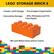 LEGO® STORAGE BRICK 8
- Classic LEGO Design
- Decorative Storage
- Encourages Organization
- BPA, Phthalate and PVC Free Plastic
- Mix and Match Sizes and/or Colors