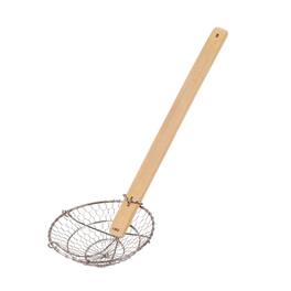 Escali - Joyce Chen Stainless Steel Spider Strainer, 5-Inch - Silver/Natural
