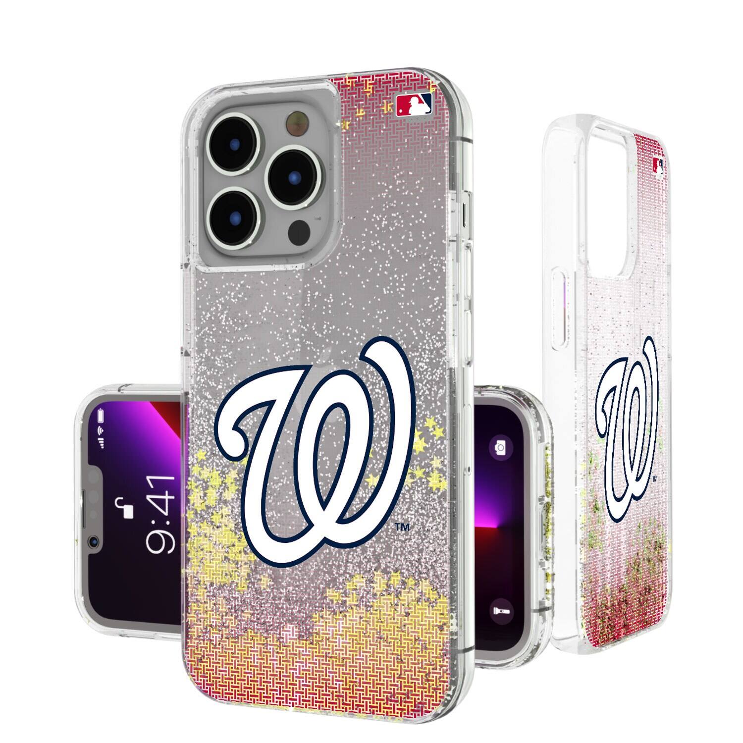 Keyscaper - MLB - Washington Nationals Linen Logo iPhone Glitter Case - 14 Pro Max - Multicolor price history on PriceWatchPro