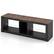 Alt View 9. Gymax - Gymax TV Stand w/ LED Light for TVs up to 65 inch w/ Adjustable Tempered Glass Shelves - Black, Brown.