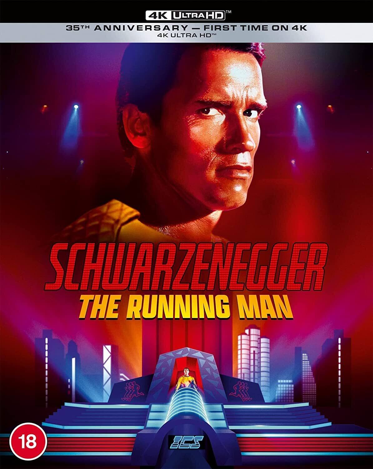 The Running Man (Steelbook)   - 4K Blu-Ray [4K Ultra HD Blu-ray]
