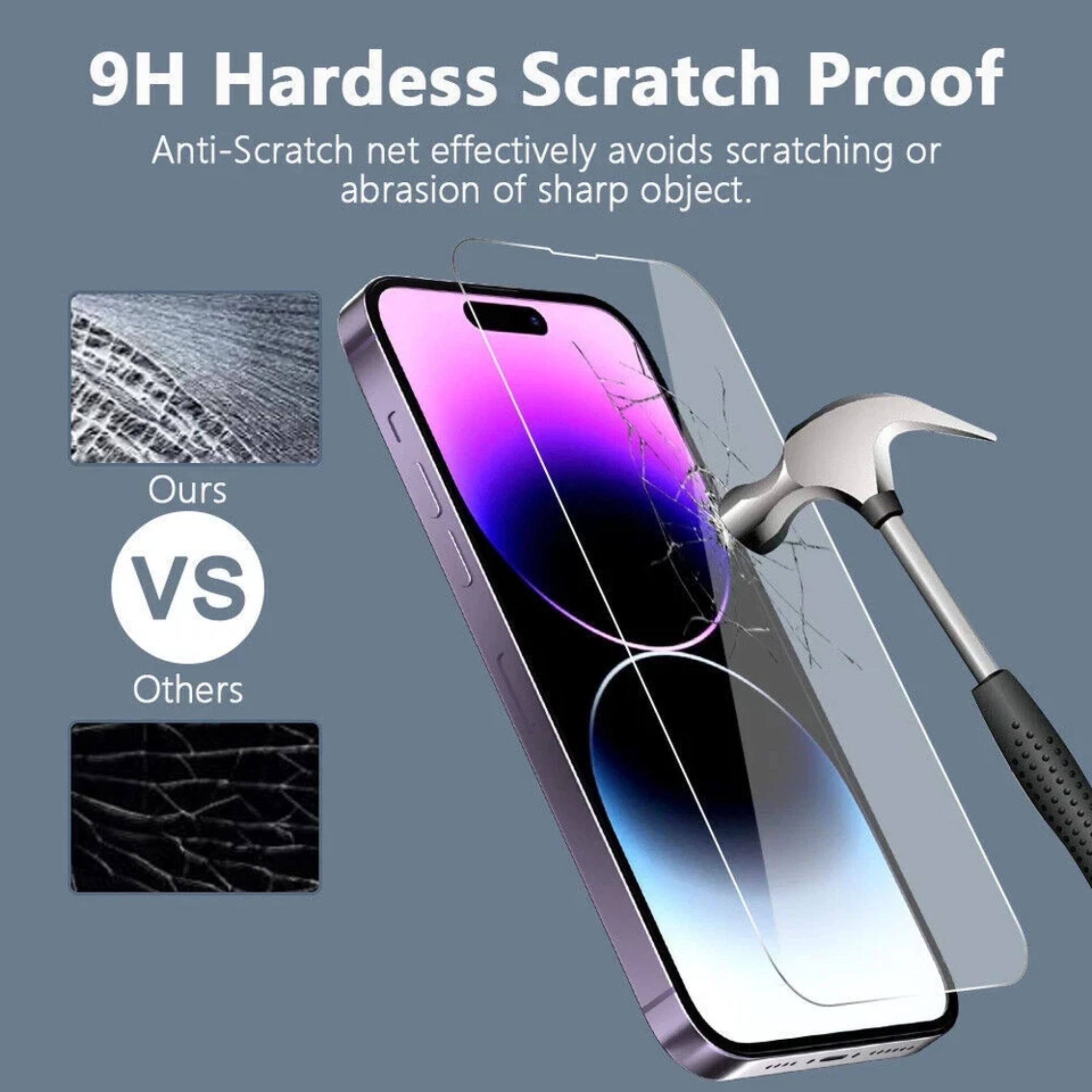 9H Hardness Scratch Proof

Anti-Scratch net effectively avoids scratching or abrasion of sharp object.

Ours VS Others
