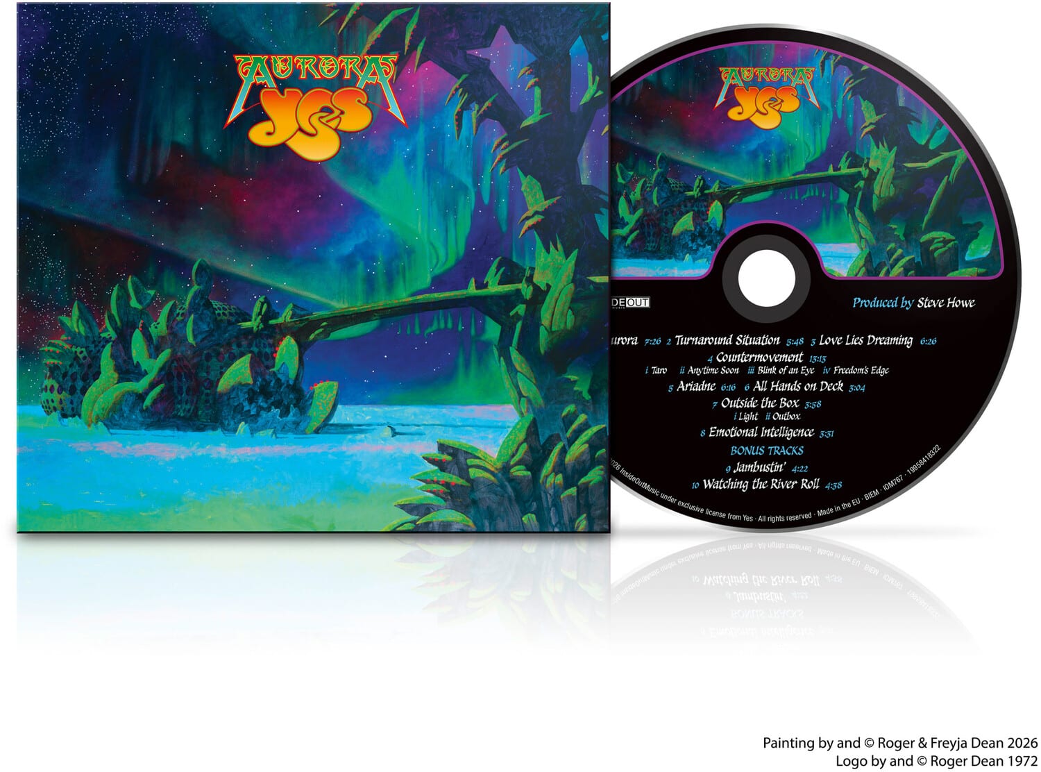 Yes - Aurora   - COMPACT DISCS [CD] price history on PriceWatchPro