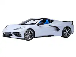 2020 Chevrolet Corvette C8 Stingray Ceramic Matrix Gray Metallic 1/18 Model Car by Autoart