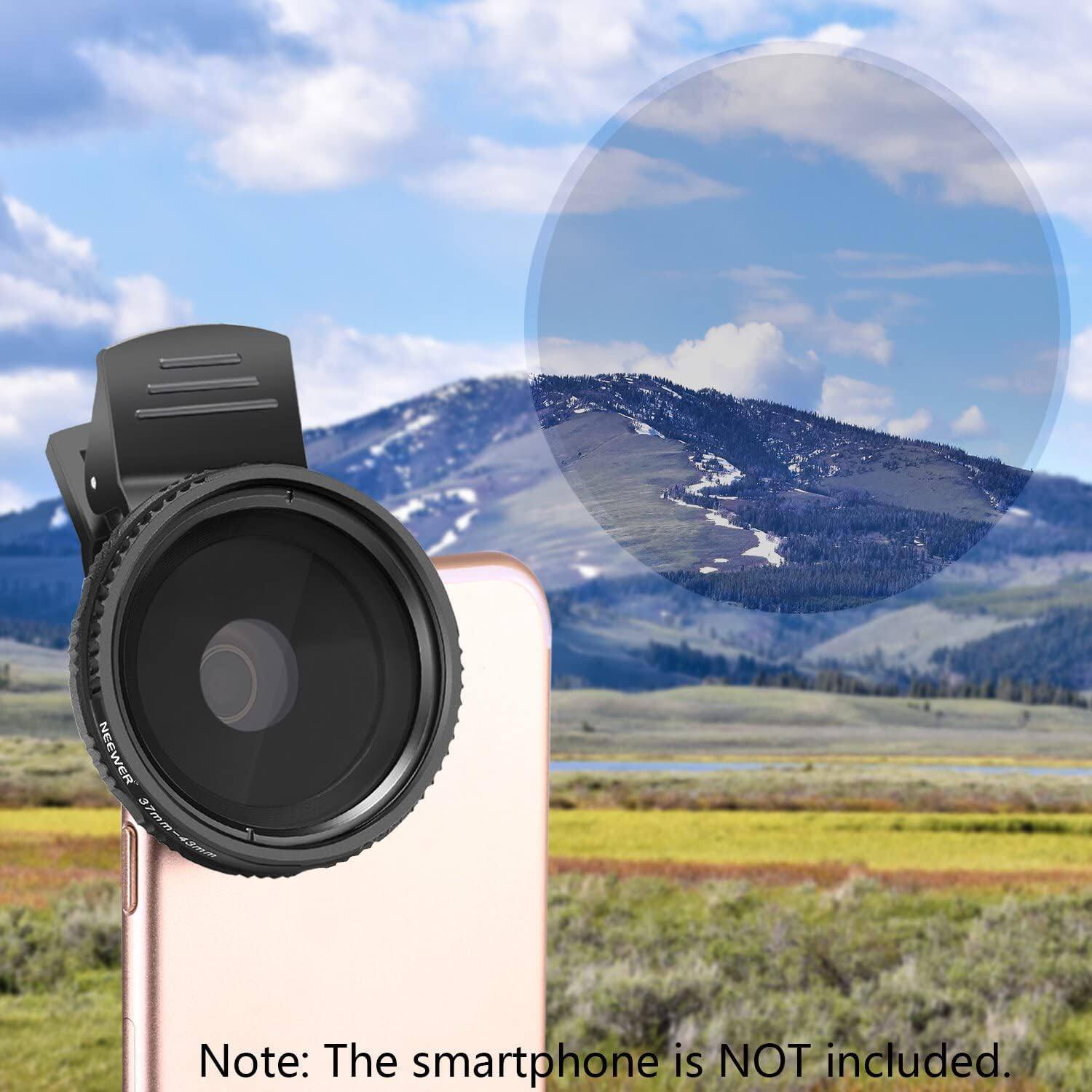 NEEWER 37mm M

Note: The smartphone is NOT included.