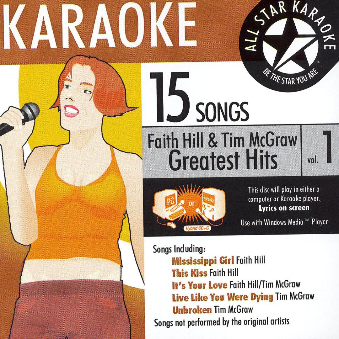 Best Buy Karaoke Faith Hill And Tim Mcgraw Greatest Hits