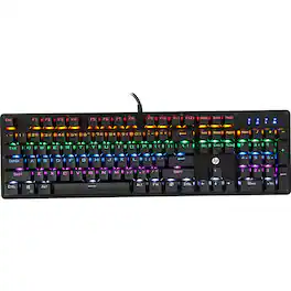 HP - High Performance Anti-Ghosting Mechanical Gaming Keyboard - Black