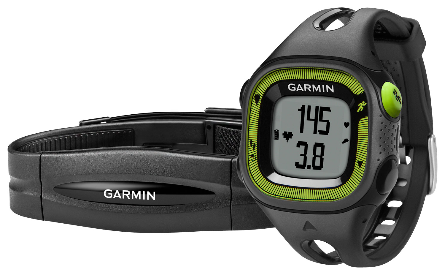 Garmin Forerunner GPS Watch (Small) Black/Green 010-01241-60 - Buy