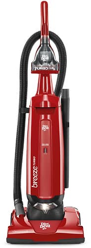Dirt Devil - Breeze Upright Vacuum - Red-Front_Standard 