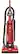 Front. Dirt Devil - Breeze Upright Vacuum - Red.
