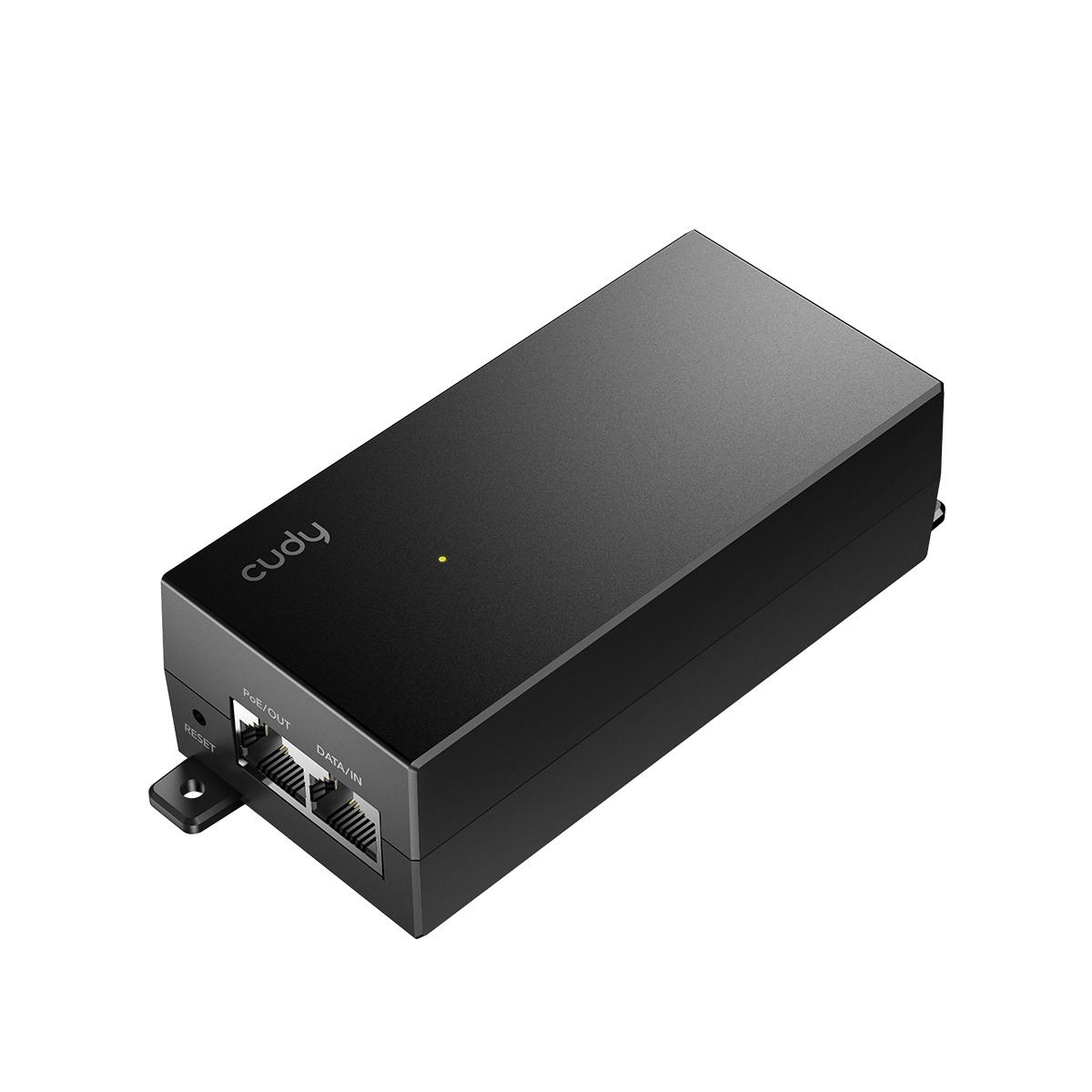 Cudy - 30W Gigabit PoE Injector Adapter, 30W,10/100/1000Mbps RJ-45, IEEE 802.3af / 802.3at Compliant, up to 325 Feet, POE200 - Black