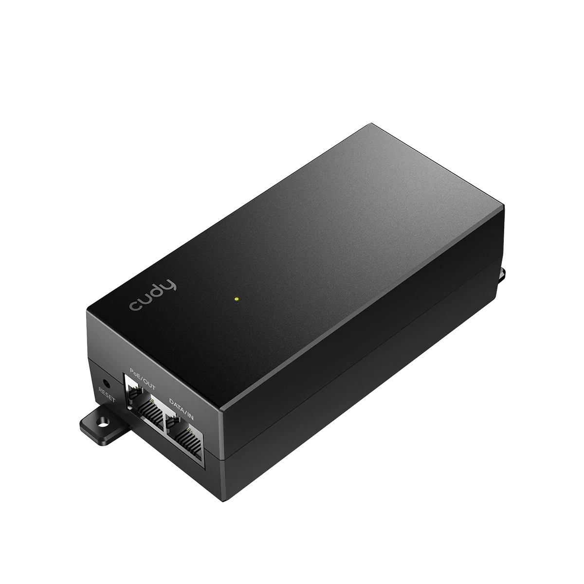 Cudy - 30W Gigabit PoE Injector Adapter, 30W,10/100/1000Mbps RJ-45, IEEE 802.3af / 802.3at Compliant, up to 325 Feet, POE200 - Black