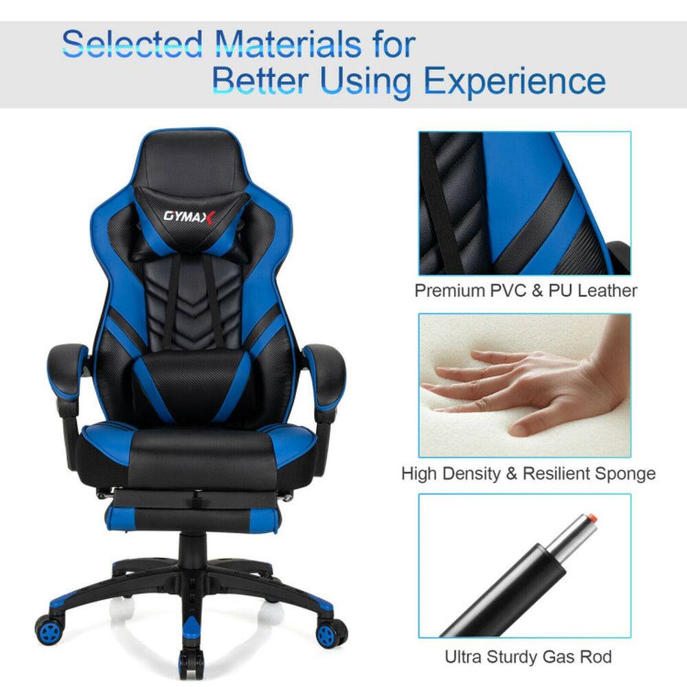 Selected Materials for Better Using Experience

- Premium PVC & PU Leather
- High Density & Resilient Sponge
- Ultra Sturdy Gas Rod