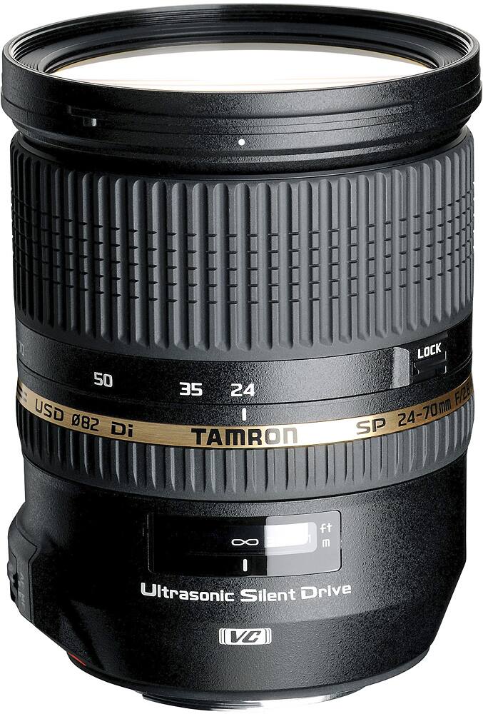 Best Buy: Tamron SP 24-70mm f/2.8 Di VC USD Standard Zoom Lens for