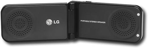 Front Standard. LG - Portable Stereo Speakers.