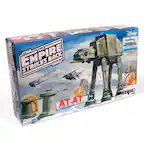 The Empire Strikes Back Star Wars AT-AT toy is a popular collectible for fans of the franchise. It features an all-terrain armored transport vehicle that is designed to traverse various terrains. The toy is made of molded plastic and is grey in color. It comes with original packaging and artwork, making it a unique and desirable item for collectors. The AT-AT is a must-have for any Star Wars enthusiast and is sure to bring joy to those who appreciate the iconic characters and vehicles from the series.