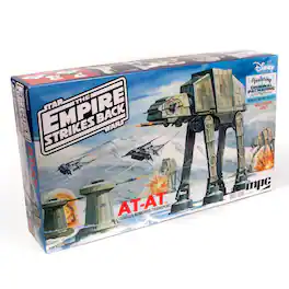 Round2 - MPC: Star Wars The Empire Strikes Back AT-AT 1:100 Scale Model Kit, 77 Parts
