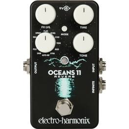 Harmonix - Oceans 11 Reverb Pedal OCEANS11 - Black