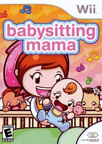 Front Standard. Babysitting Mama - Nintendo Wii.