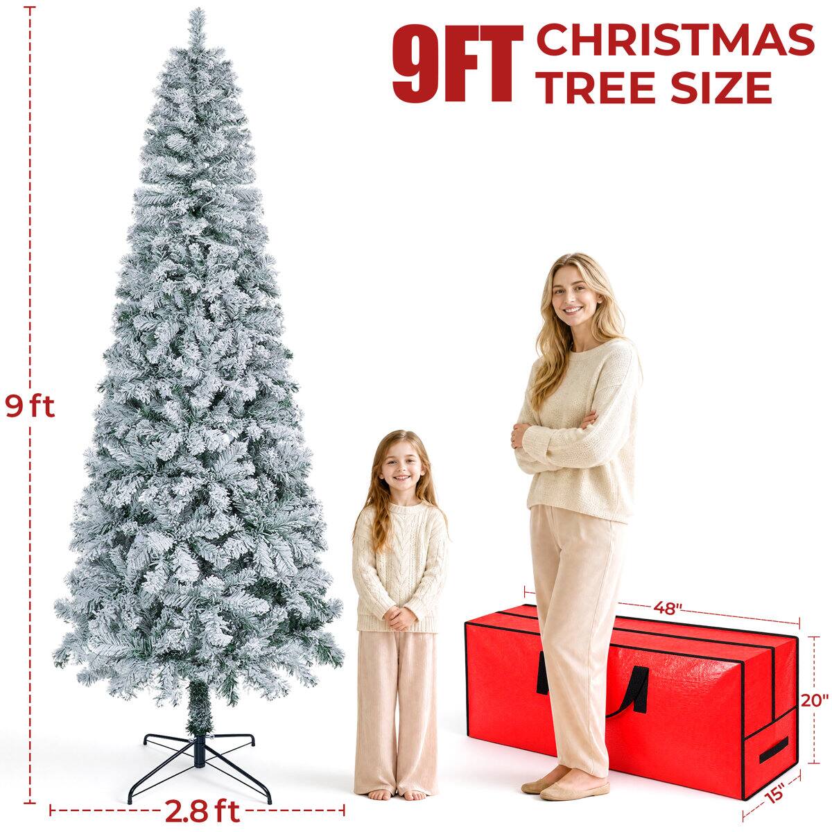 CHRISTMAS 9FT TREE SIZE

9ft
48"
20"
2.8ft
15"
