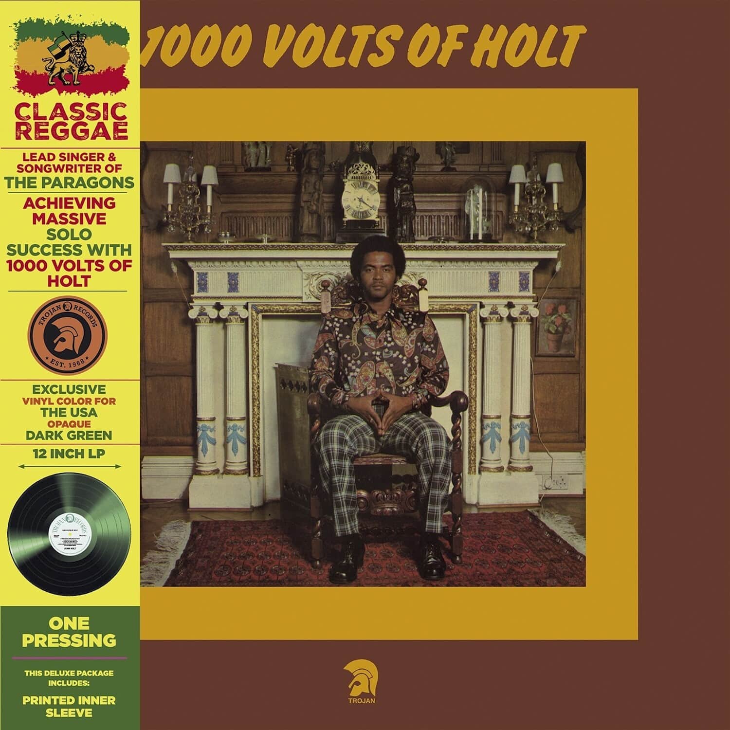 John Holt 1000 Volts of Holt Green VINYL LP - Best Buy