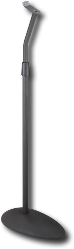  Sanus - Hover Foundations Adjustable Floor Speaker Stands (Pair) - Black